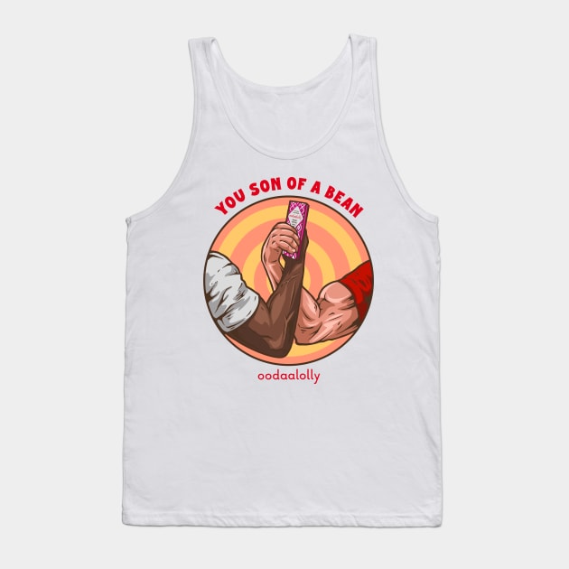 Epic Chocolate Bar Tank Top by Oodaalolly